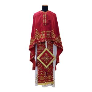 ΙΕΡΑΤΙΚΗ ΣΤΟΛΗ ΚΟΚΚΙΝΗ ΣΕΡΒΙΚΗ