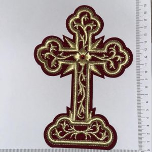 ΣΤΑΥΡΟΣ ΚΕΝΤΗΤΟΣ ΚΟΚΚΙΝΟΣ 19Χ14 ΕΚ.